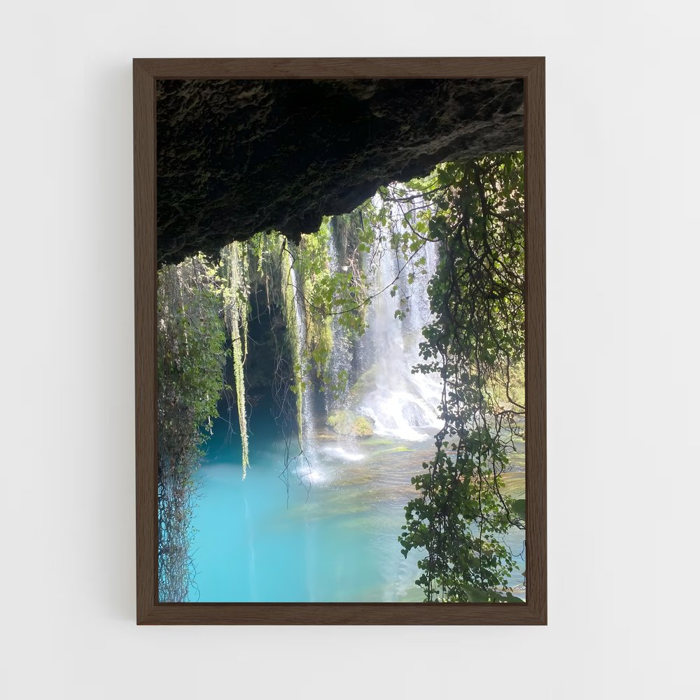 ap-waterfall-16 cadre Bois foncé