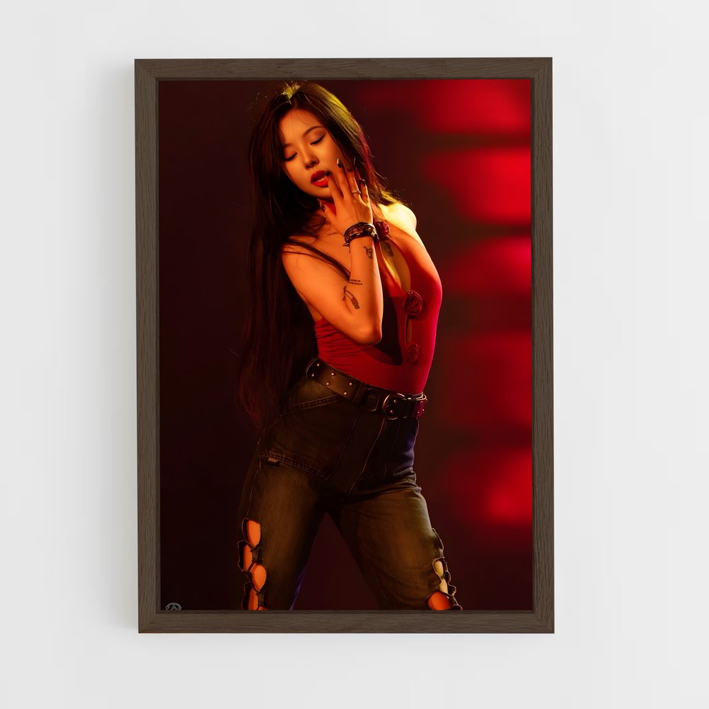 ap-wheein-4 cadre Bois foncé