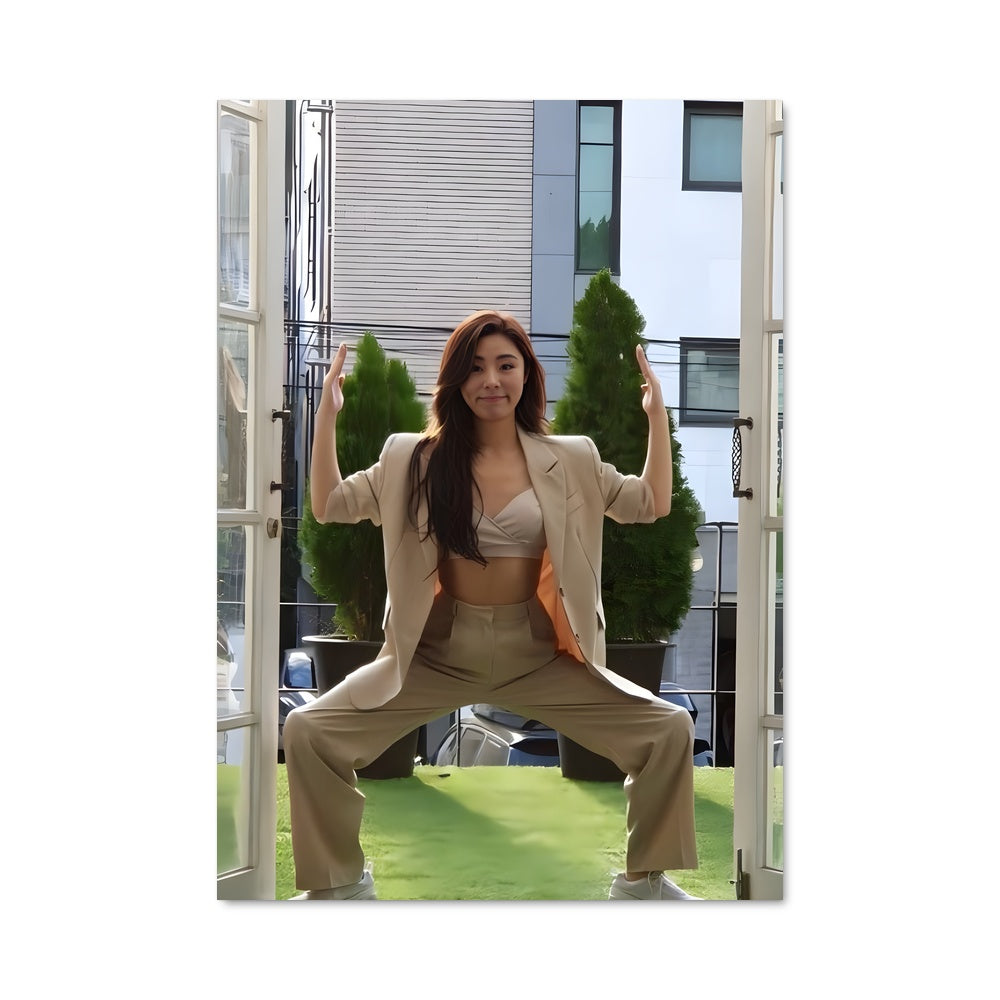 Poster Yoga Chic