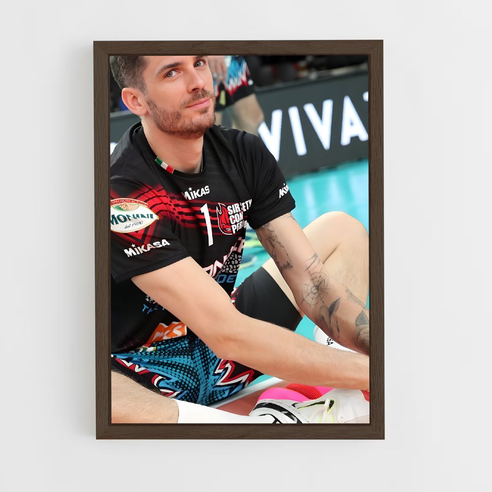 ap-wilfredo leon-3 cadre Bois foncé