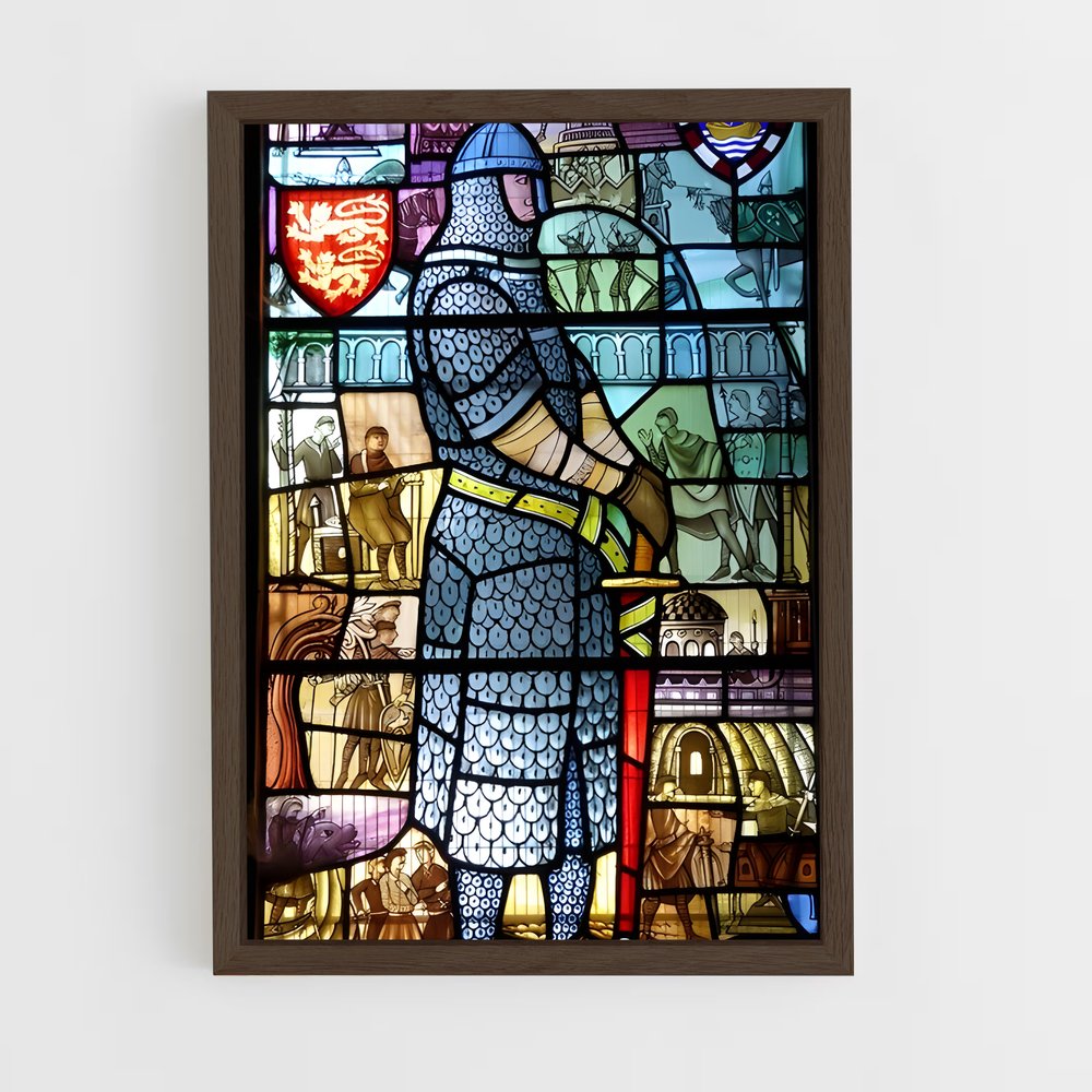 ap-william the conqueror-2 cadre Bois foncé
