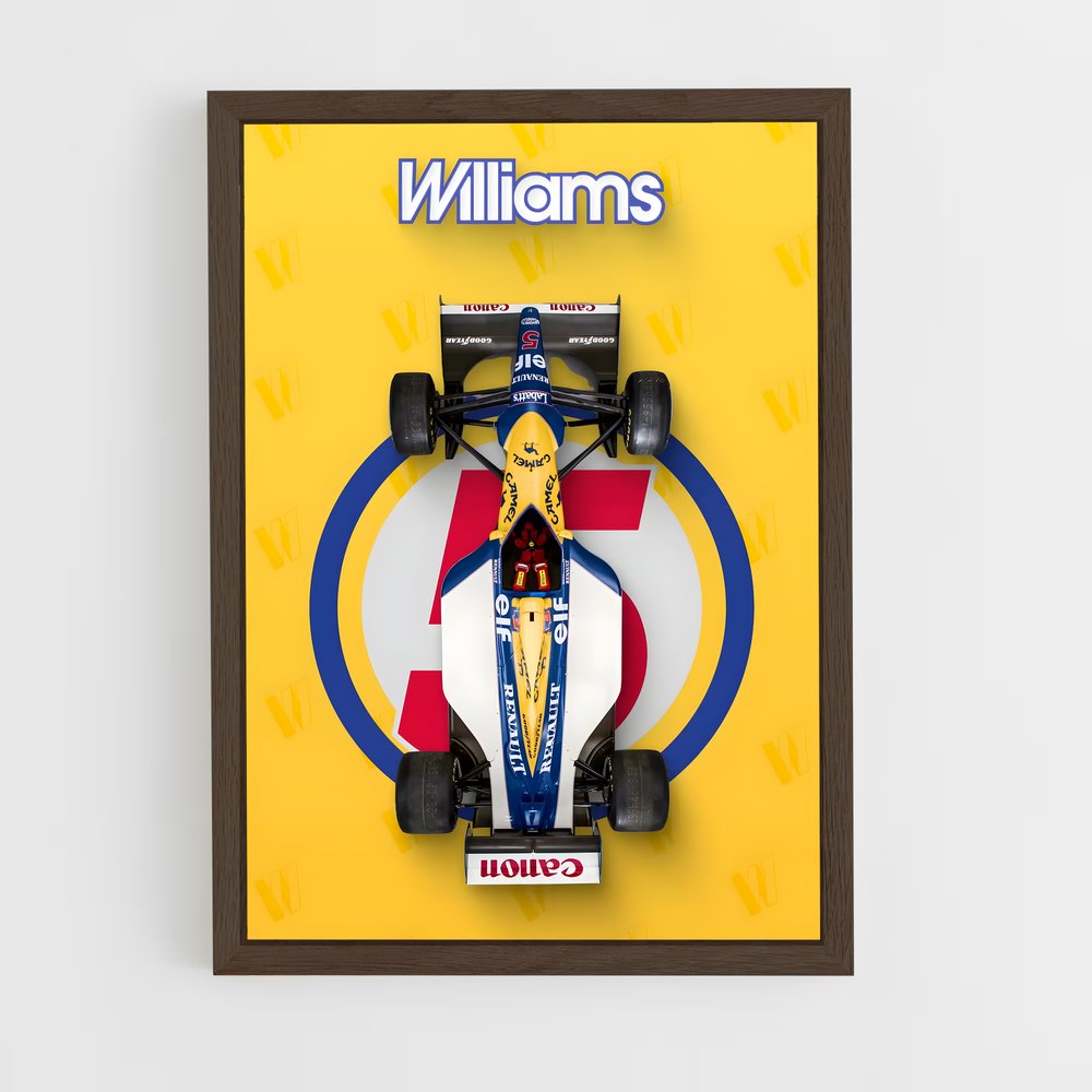 ap-williams fw14b-5 cadre Bois foncé
