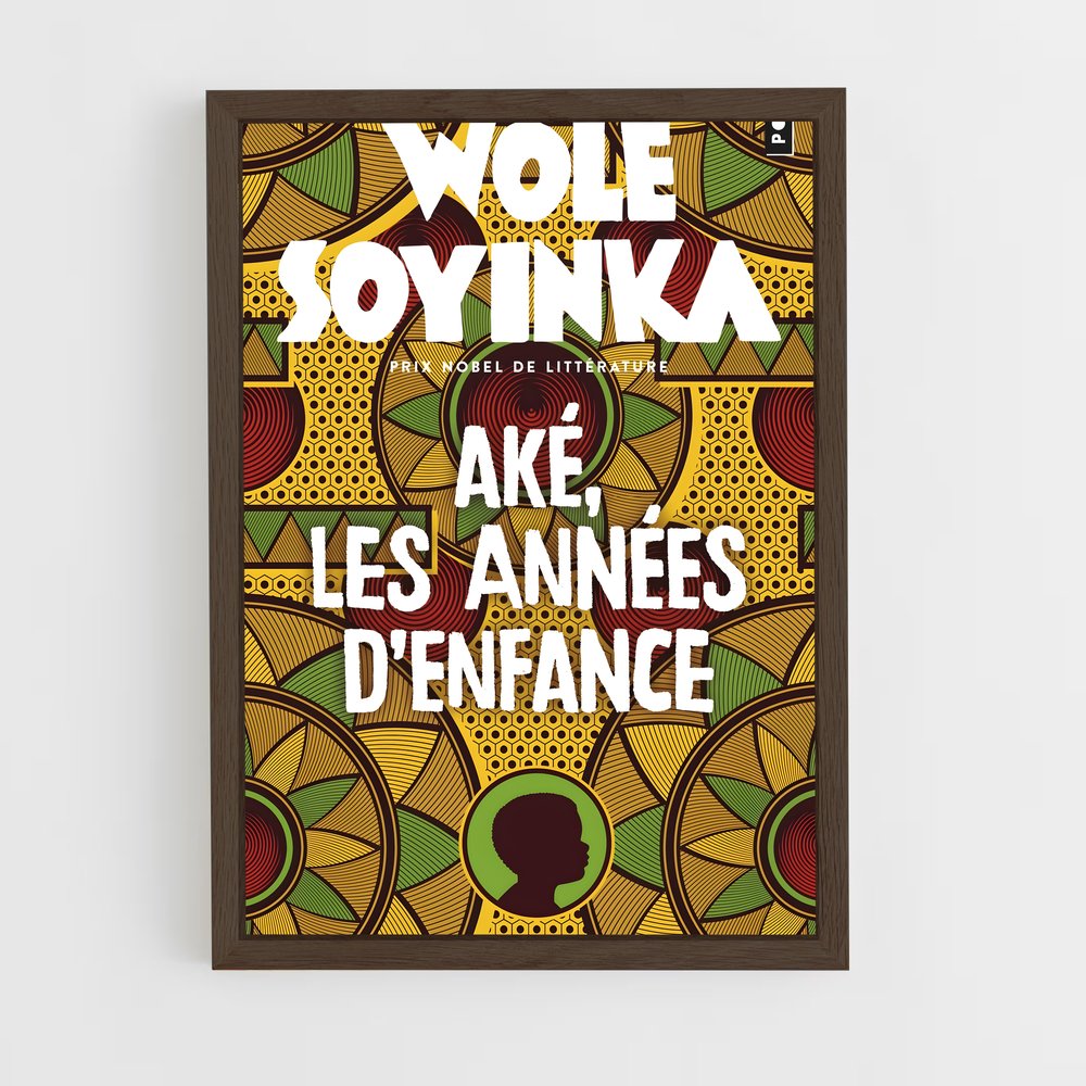 ap-wole soyinka-6 cadre Bois foncé