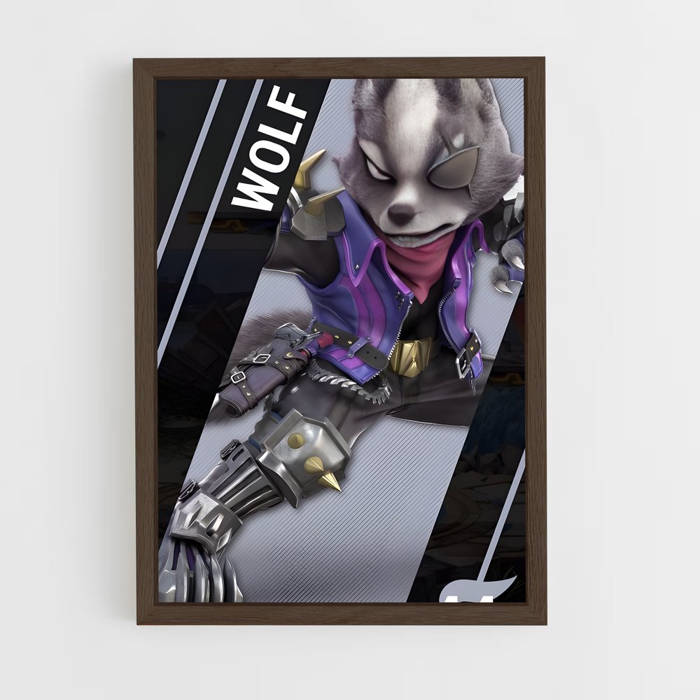 ap-wolf-1 cadre Bois foncé