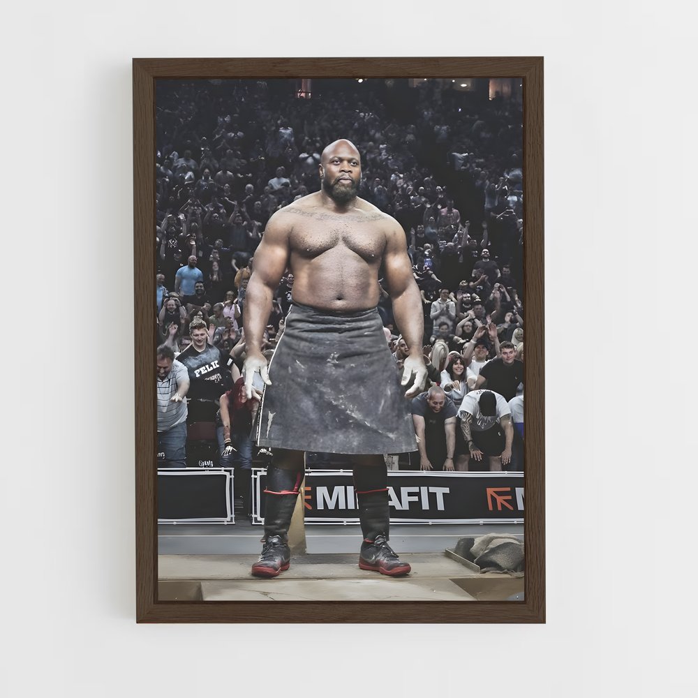 ap-world's strongest man-1 cadre Bois foncé