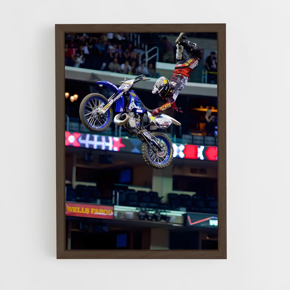 ap-x games motocross-5 cadre Bois foncé