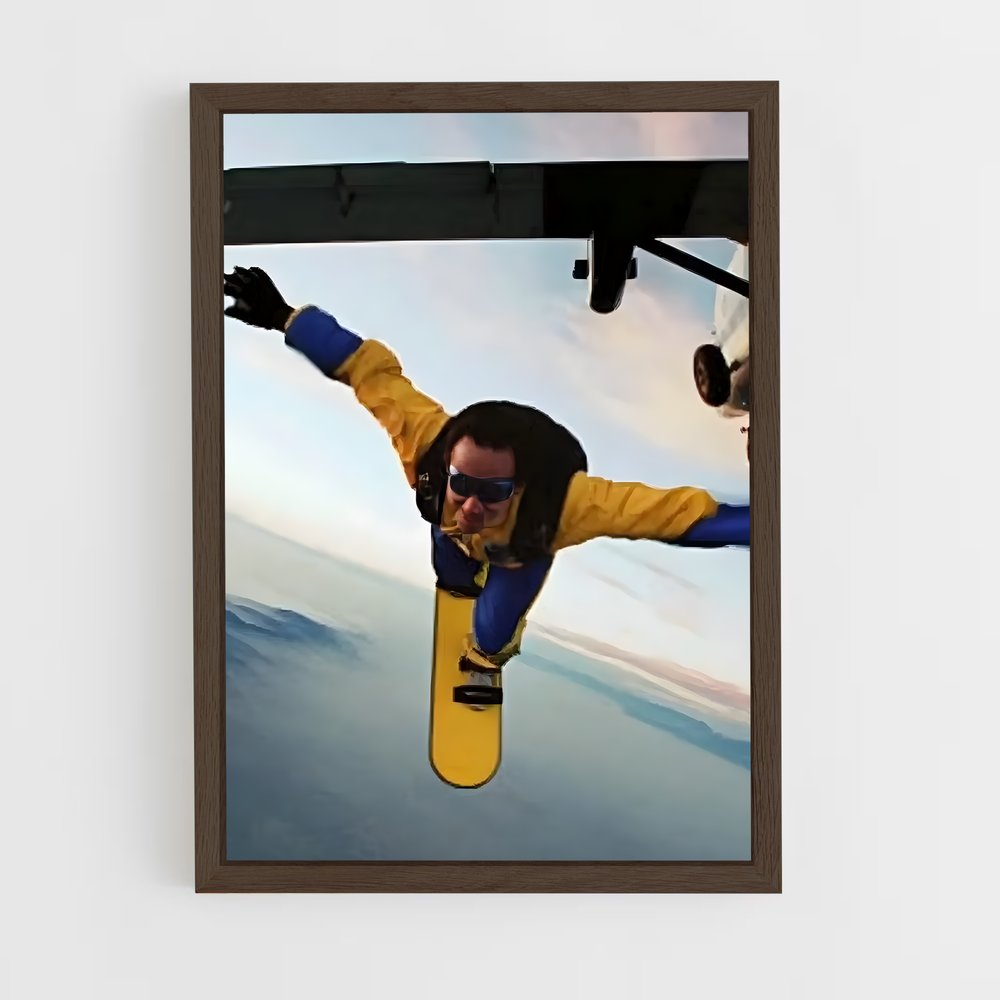 ap-x games skydiving-5 cadre Bois foncé