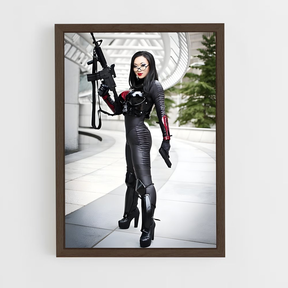 ap-yaya han-5 cadre Bois foncé