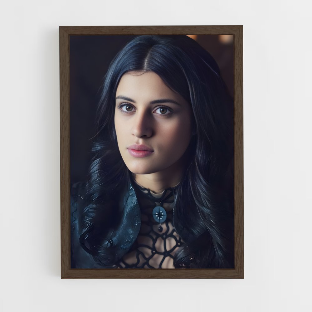 ap-yennefer of vengerberg-10 cadre Bois foncé
