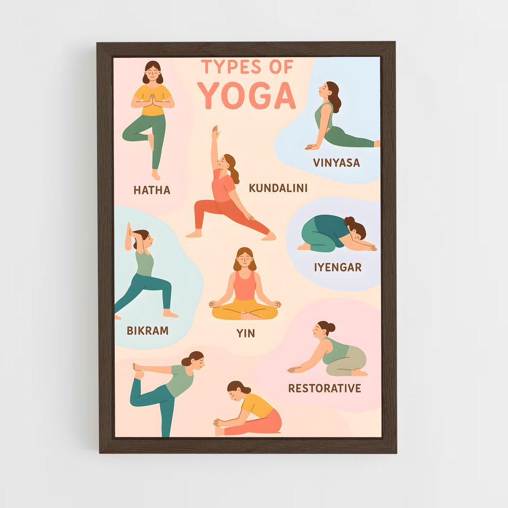 ap-yoga poses-3 cadre Bois foncé