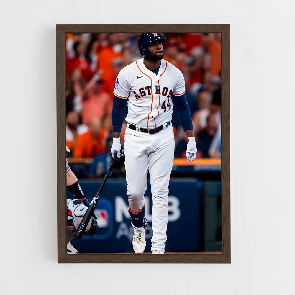 ap-yordan alvarez-1 cadre Bois foncé
