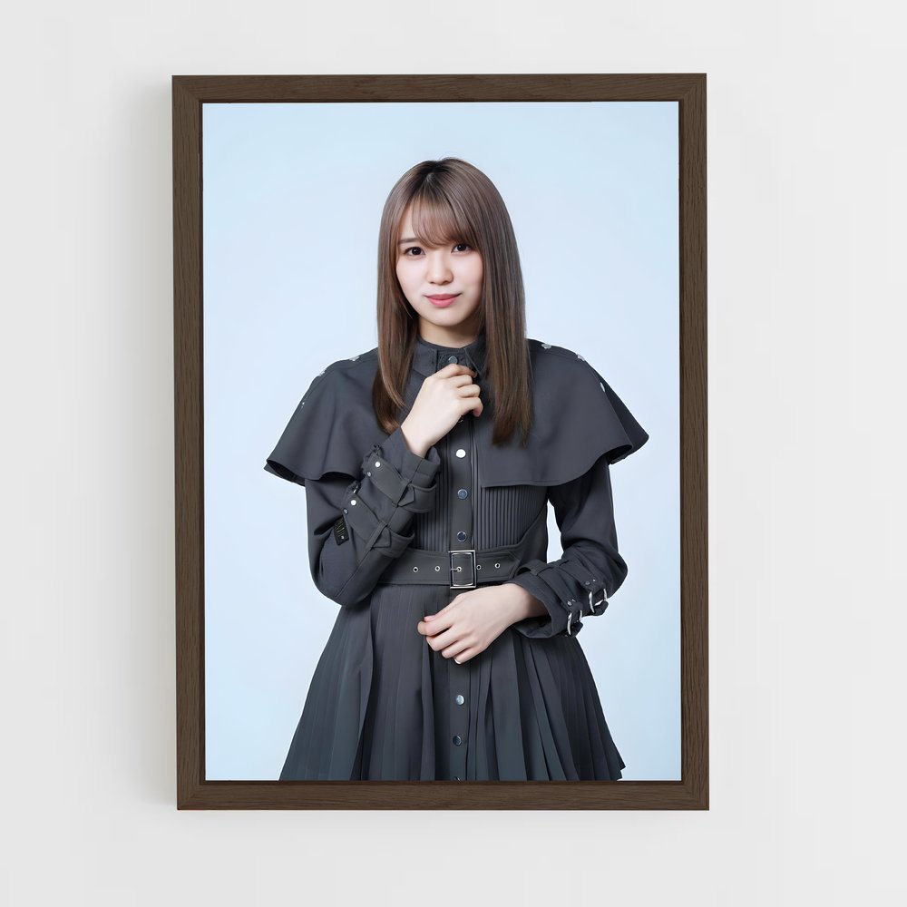 ap-yui kobayashi-7 cadre Bois foncé