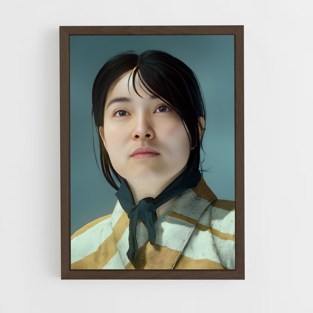 ap-yuna tsushima-5 cadre Bois foncé