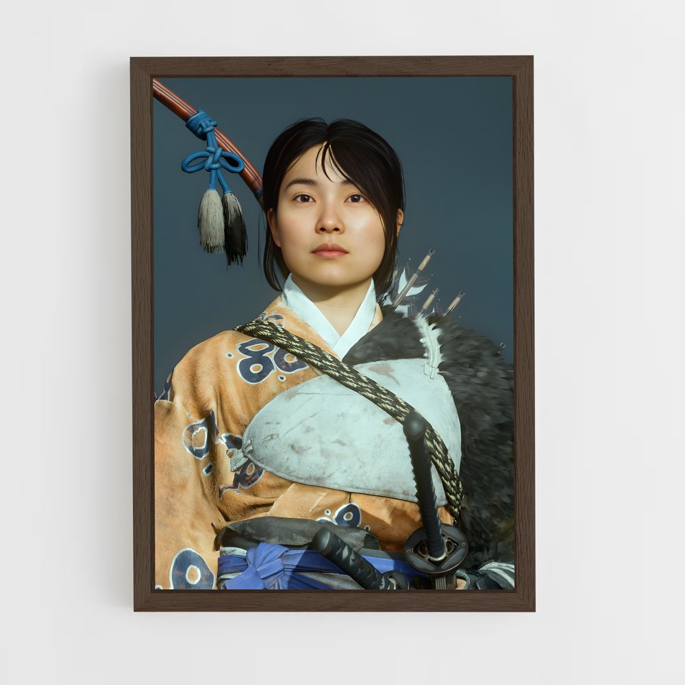 ap-yuna tsushima-7 cadre Bois foncé