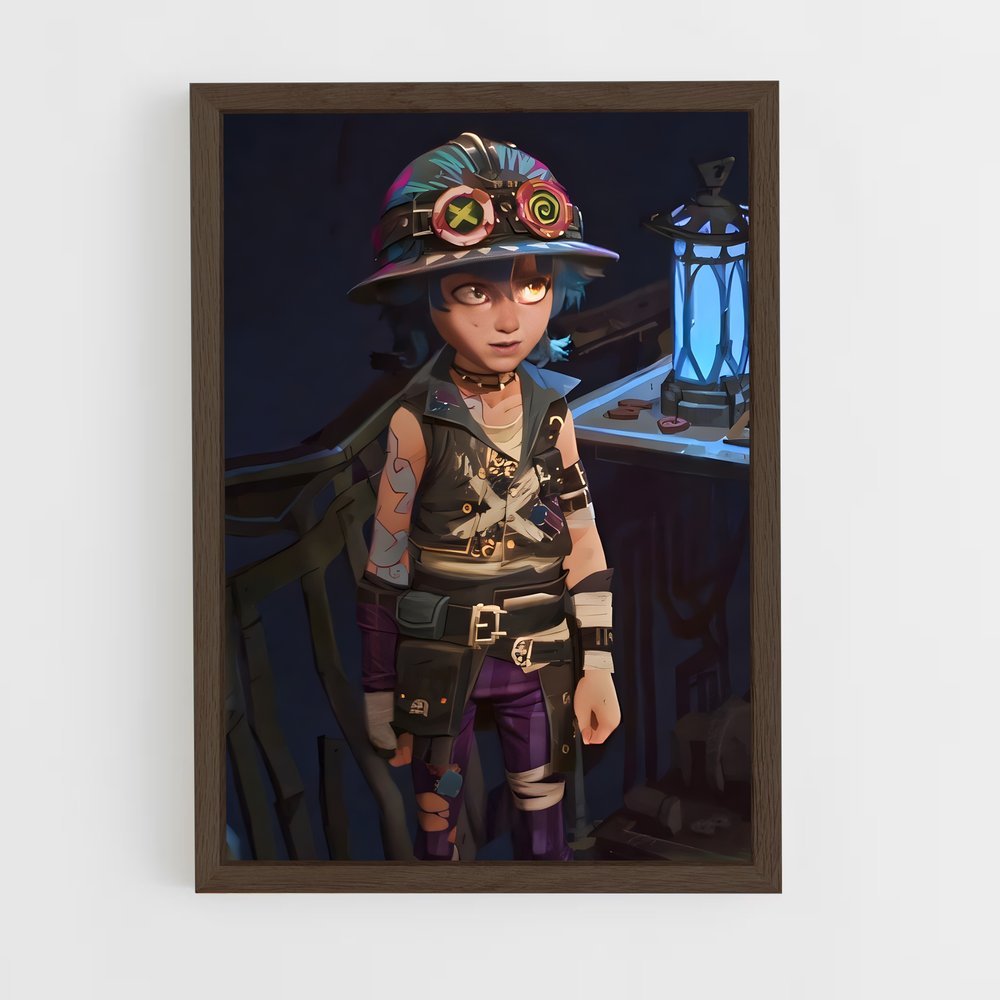 arcane-16 cadre Bois foncé