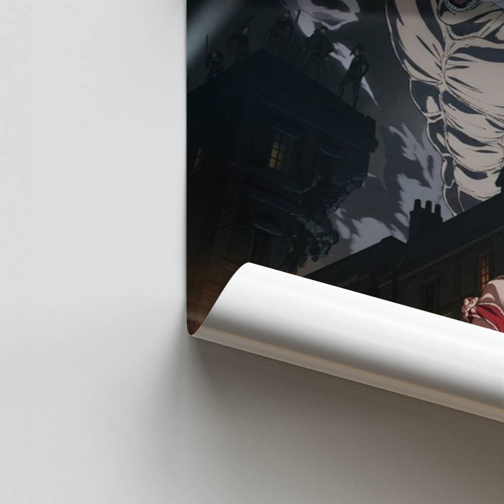 Poster Eren vs Reiner