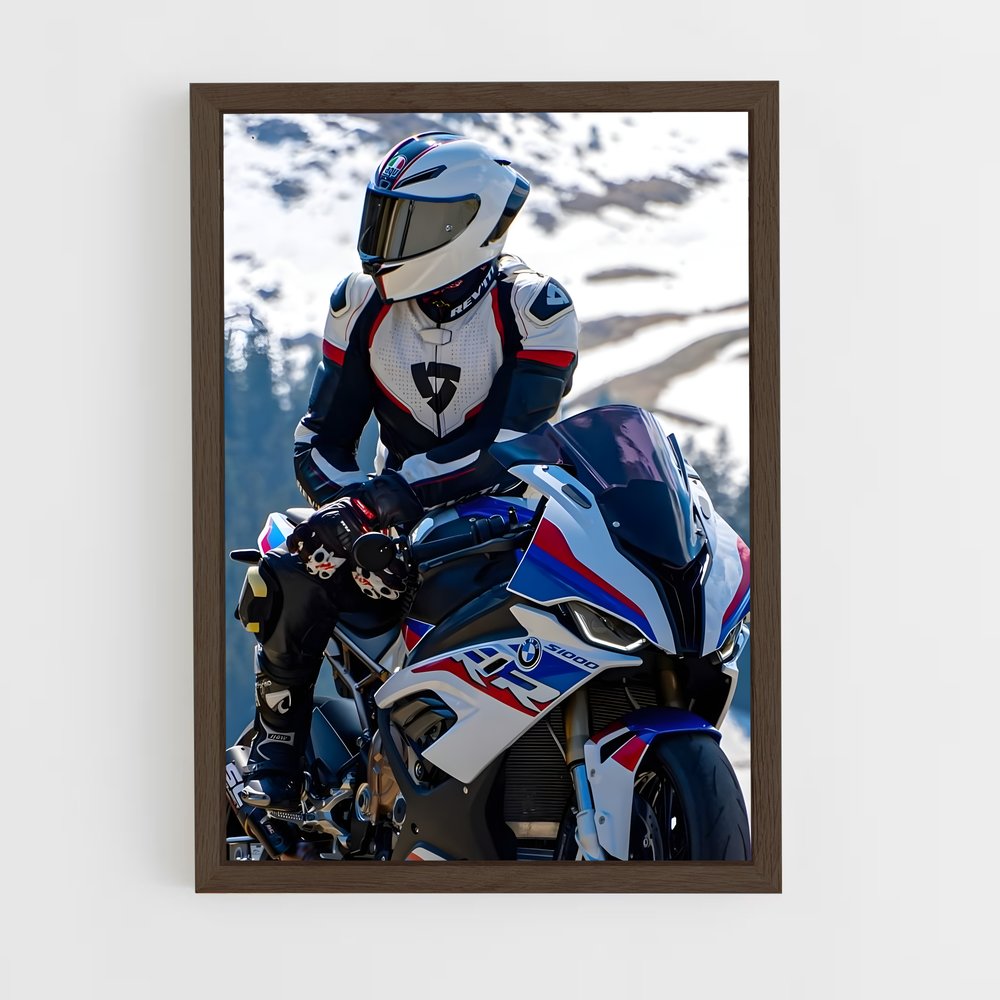 bmw-moto-7 cadre Bois foncé