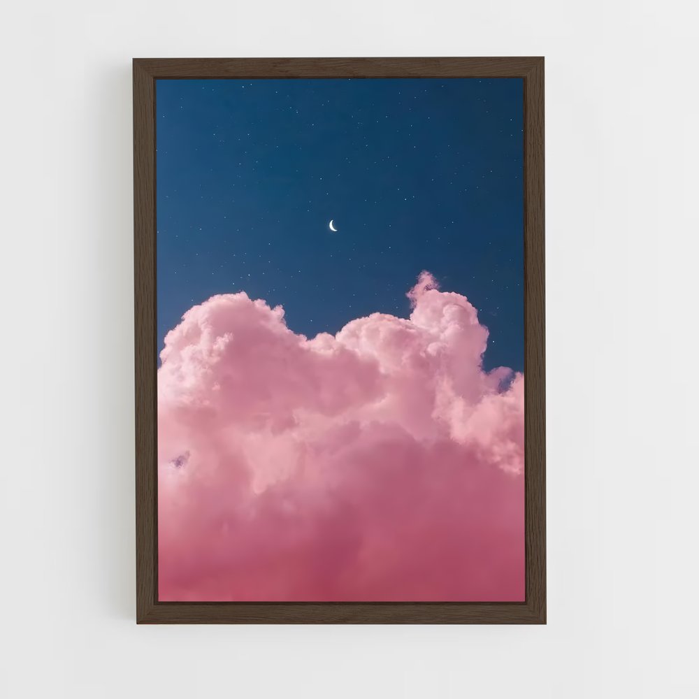 cloud-6 cadre Bois foncé