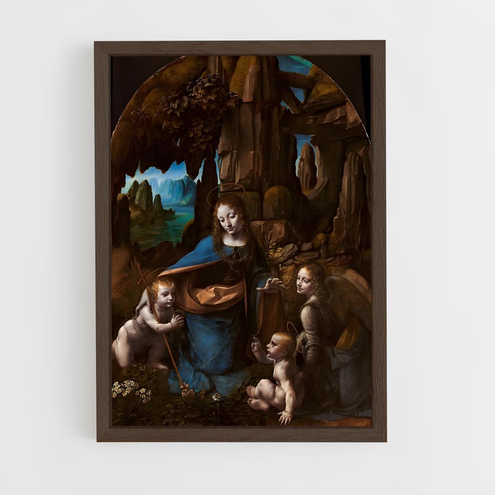 da-vinci-4 cadre Bois foncé