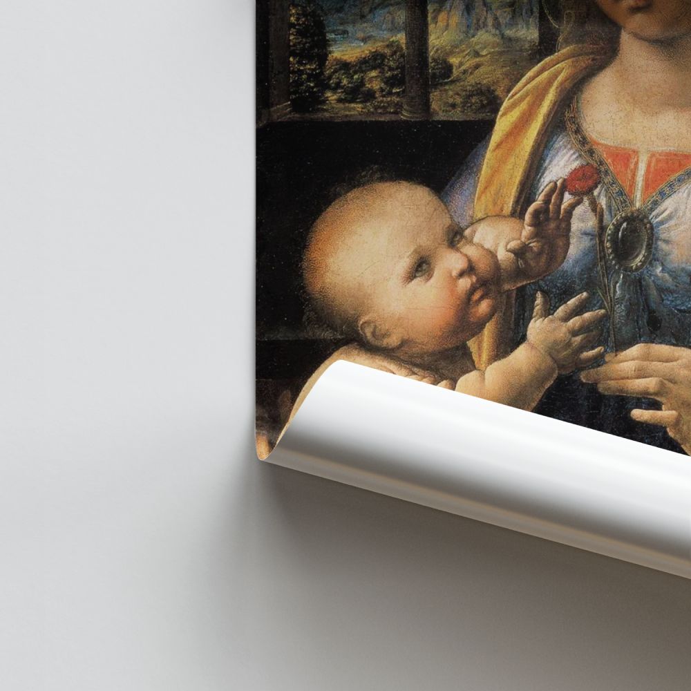 Poster La madone à l'oeillet