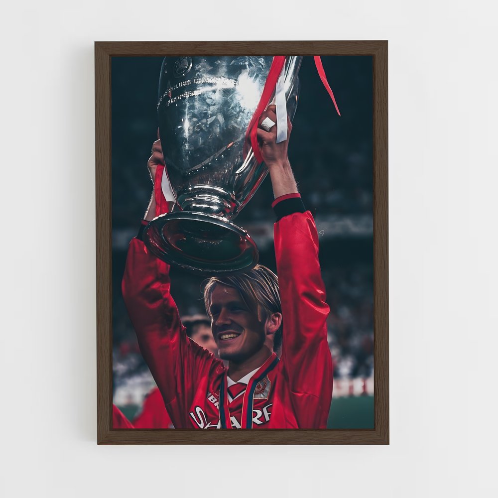 david-beckham-2 cadre Bois foncé