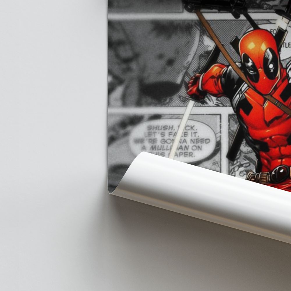 Poster Deadpool Bande dessinée