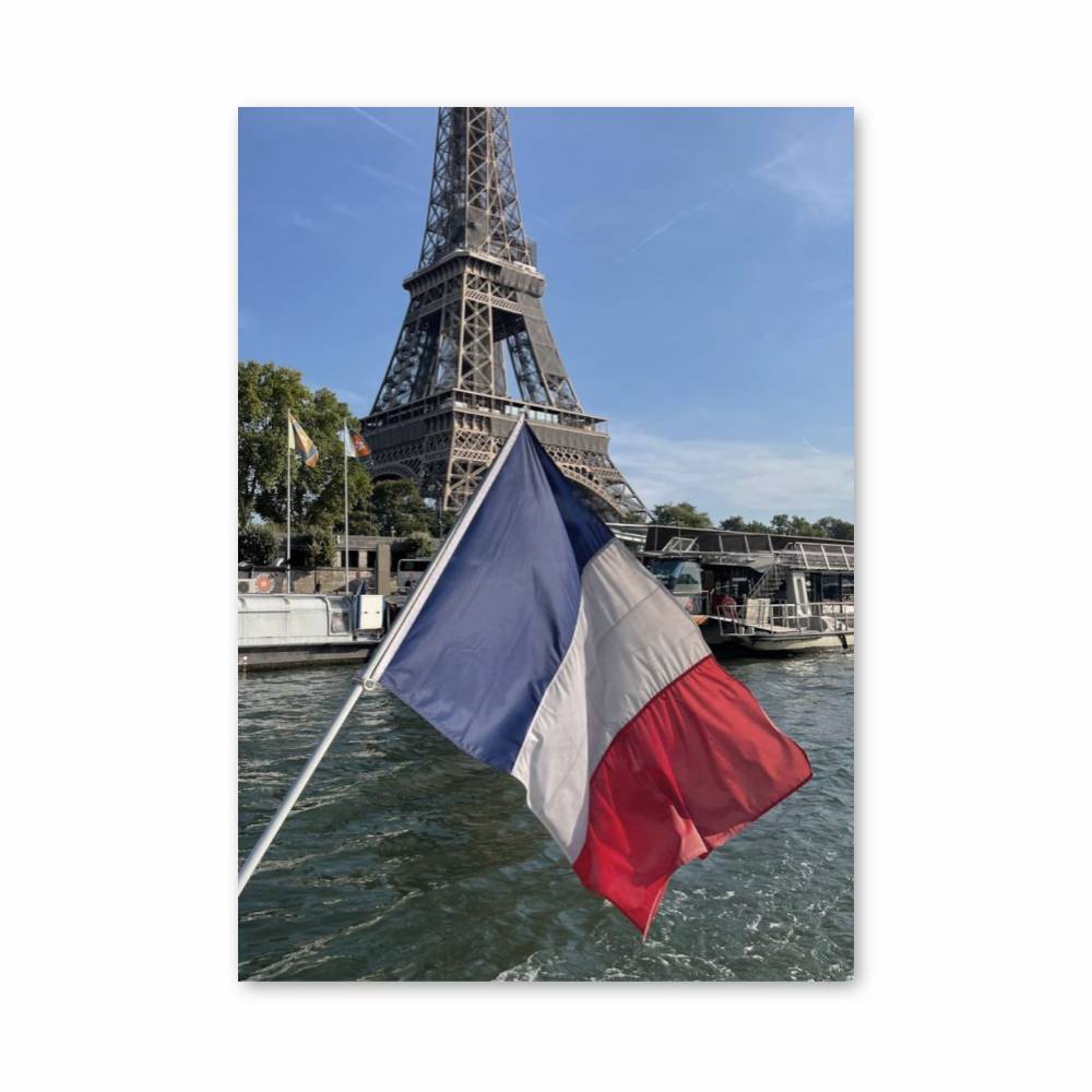 ABAKUHAUS Tovaglia Francia Grunge 140x170 Cm – Torre Eiffel, Rettangolare, Impermeabile, Per Cucina E Sala Da Pranzo