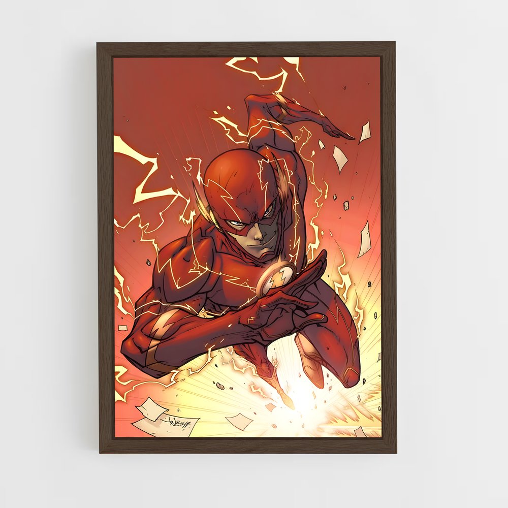 flash-5 cadre Bois foncé