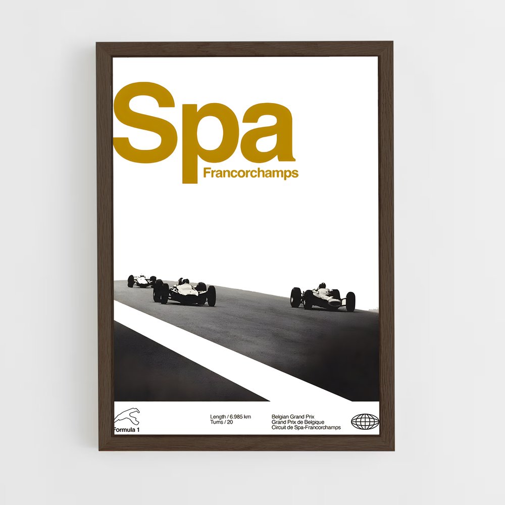 formule-28 cadre Bois foncé
