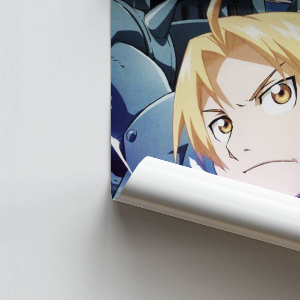 Poster Frères Alchimistes