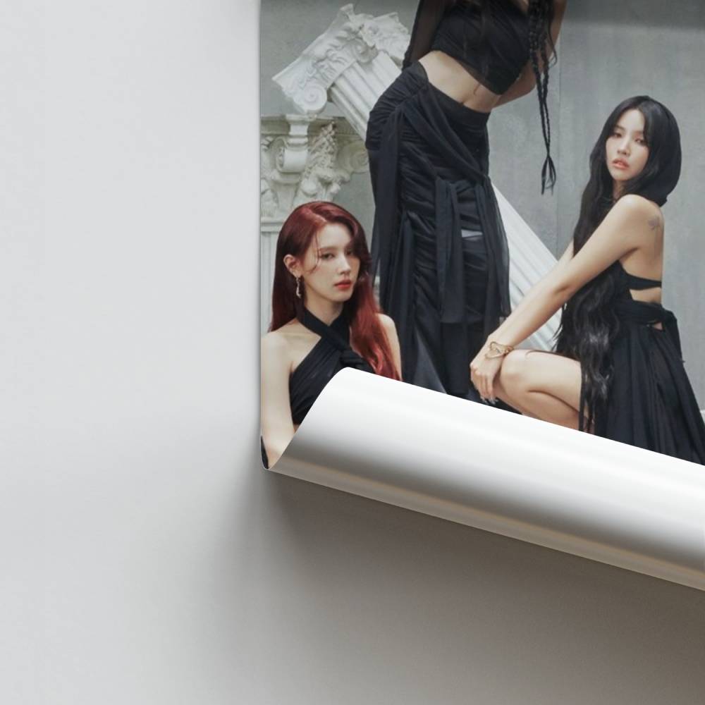 Poster Élégance Sombre