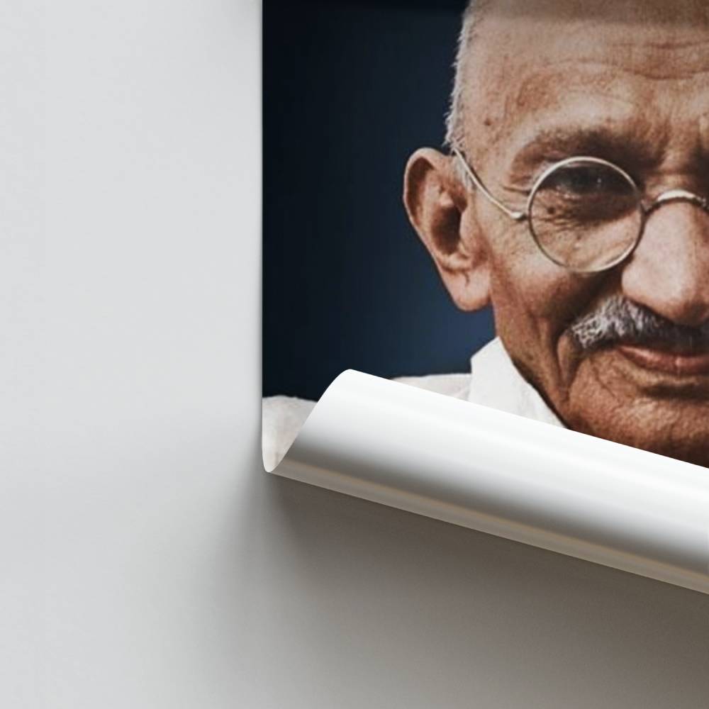 Poster Réflexions de Gandhi