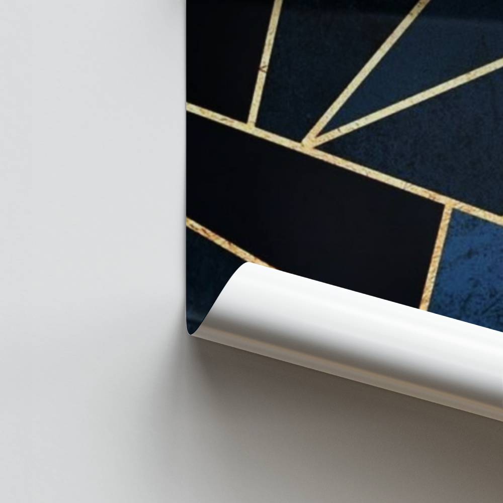 Poster Élégance Géométrique