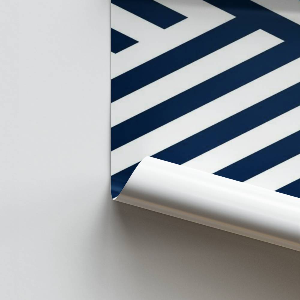 Poster Lignes Entrelacées