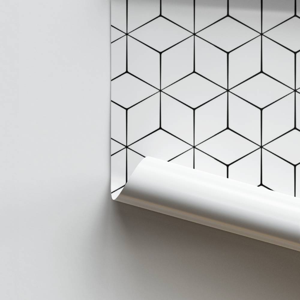 Poster Cubes Éthérés