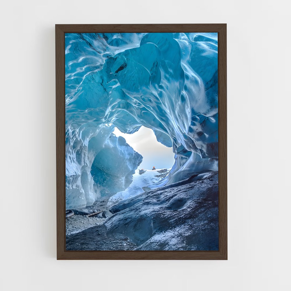 glacier-7 cadre Bois foncé