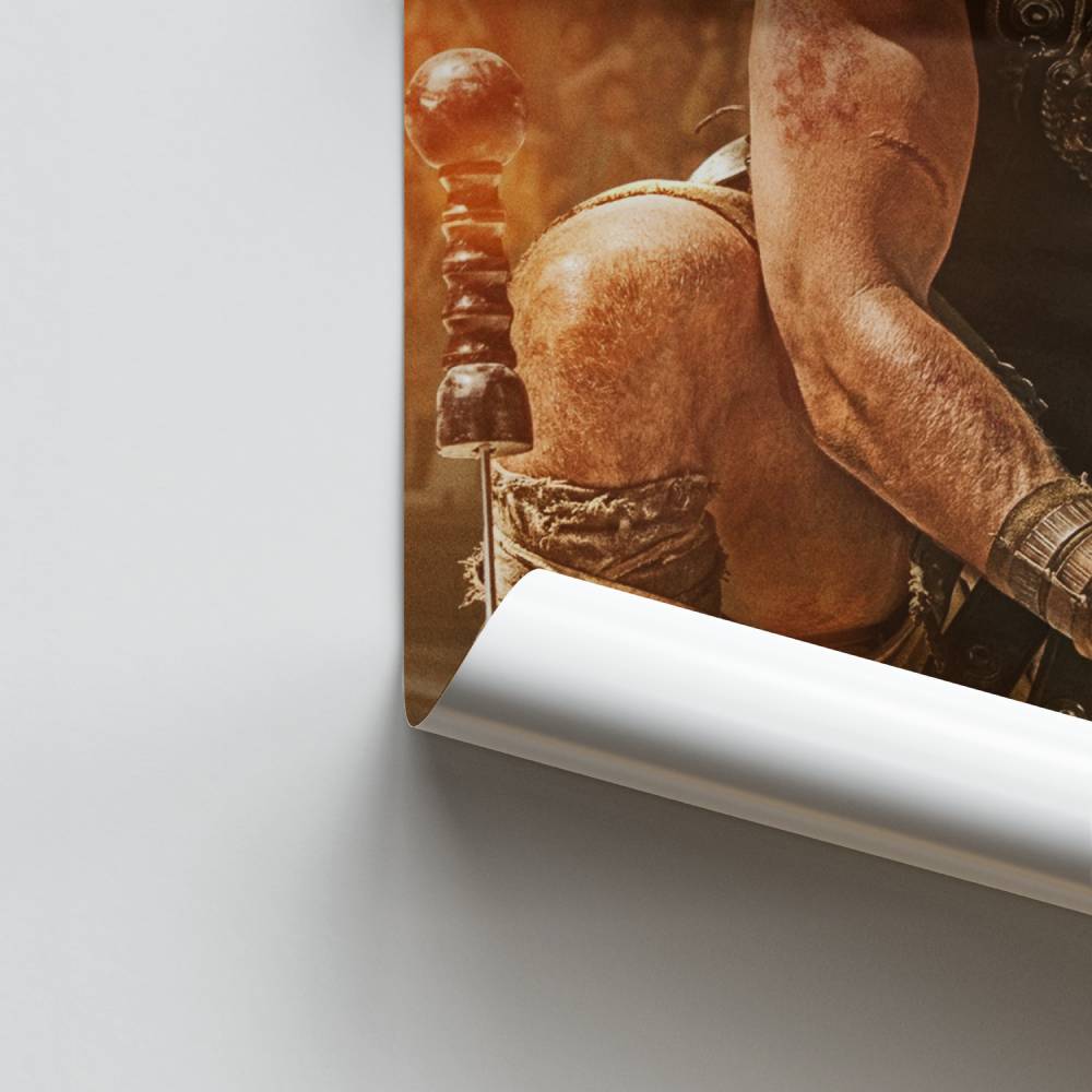 Poster Gladiateur Courageux