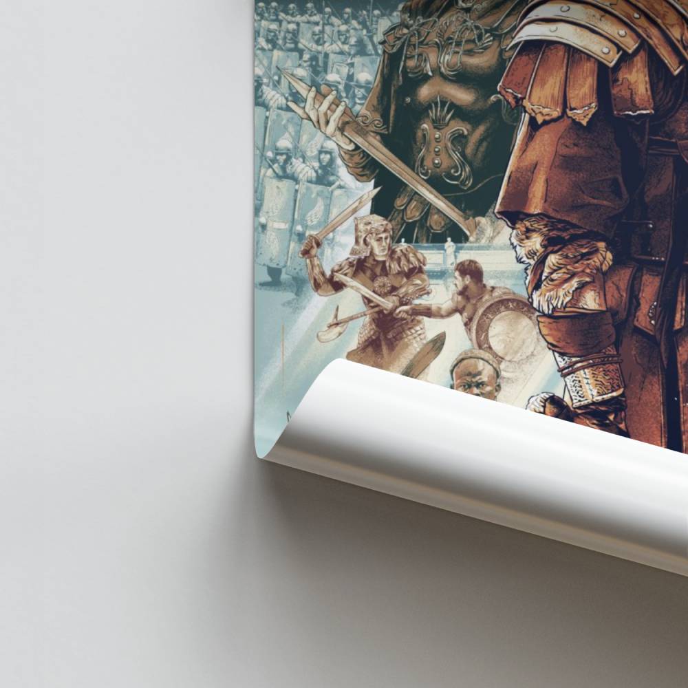 Poster Guerrier Romain