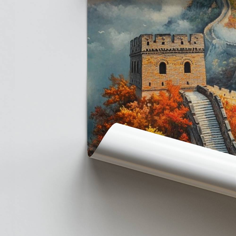 Poster Muraille Majestueuse
