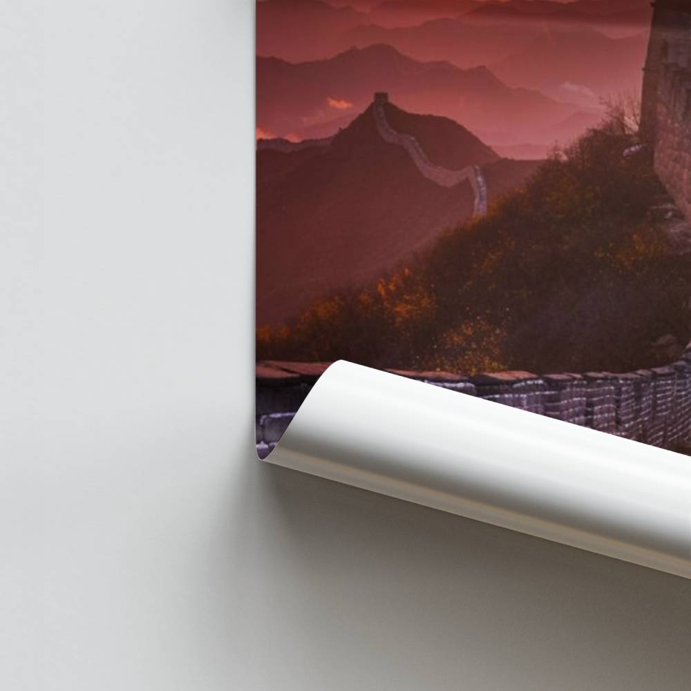 Poster Muraille à l'Aube