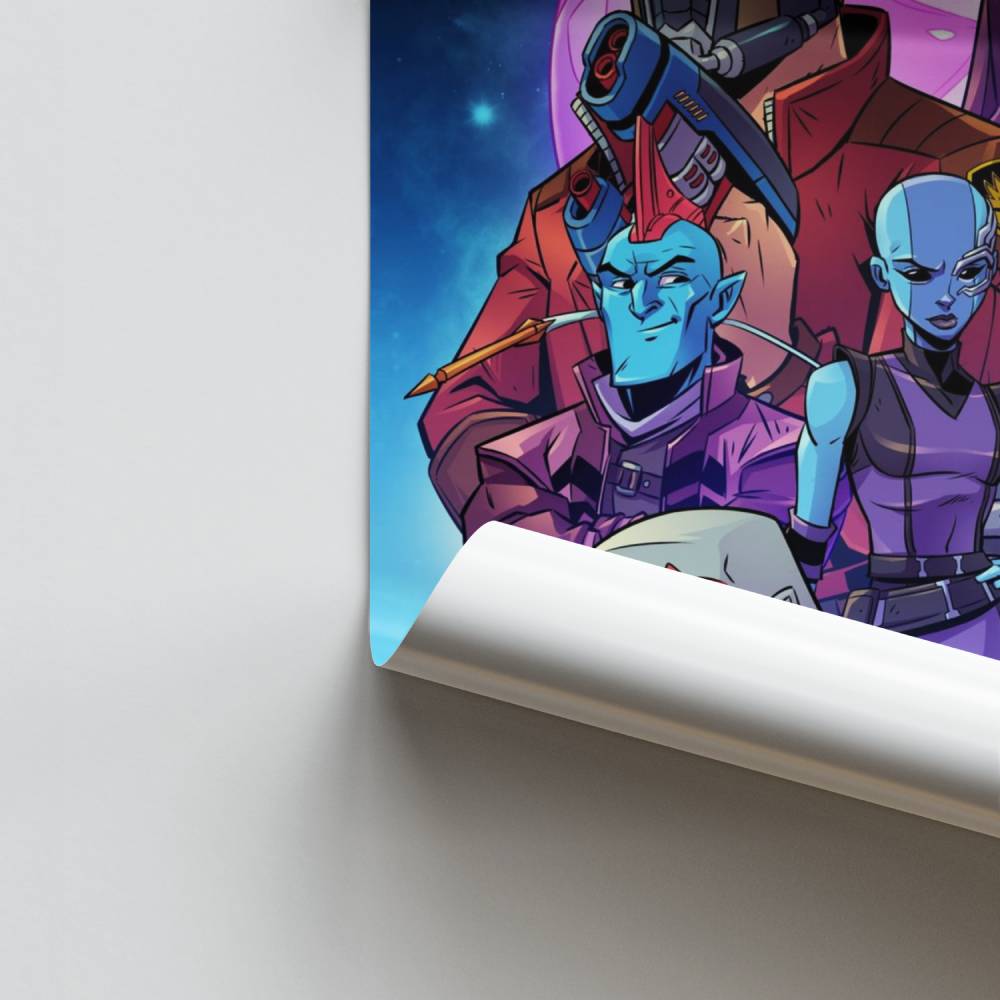 Poster Équipe Galactique