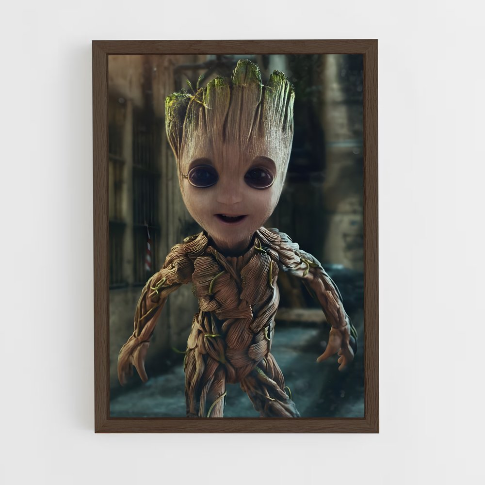 guardian-of-the-galaxy-13 cadre Bois foncé
