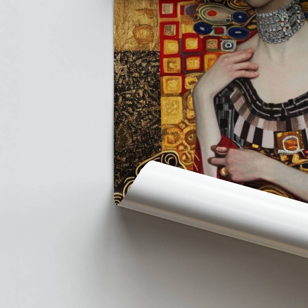 Poster Élégance Dorée