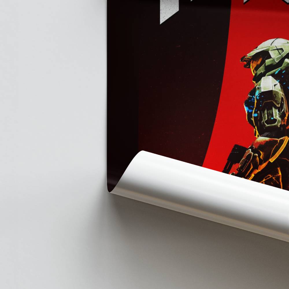 Poster Halo Épopée