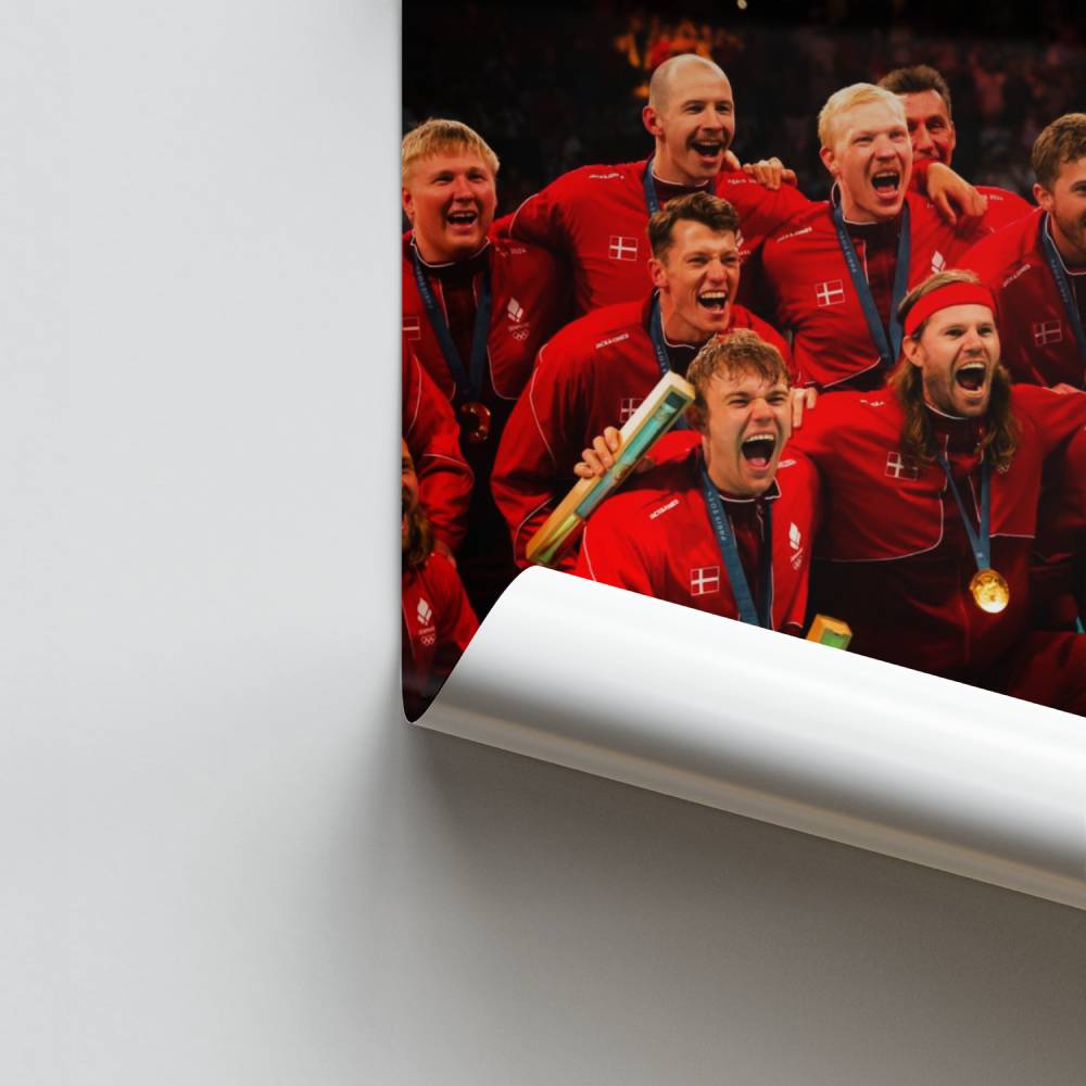 Poster Victoire Handball