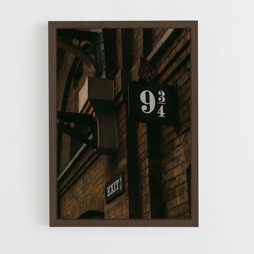 harry-potter-6 cadre Bois foncé