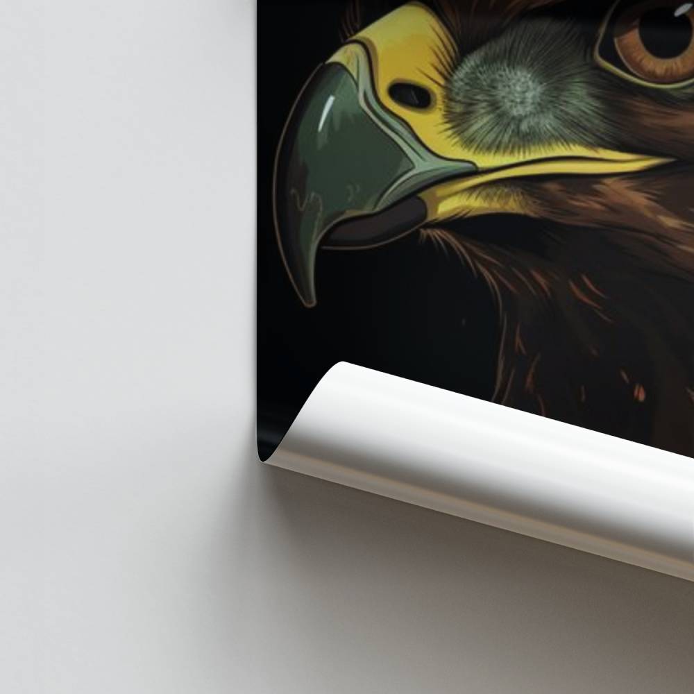 Poster Skateur Authentique