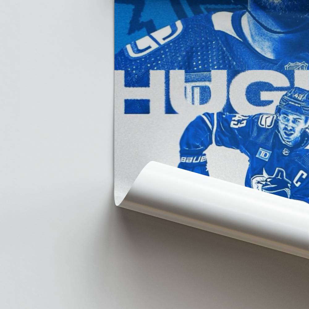 Poster Dynamique Hockey