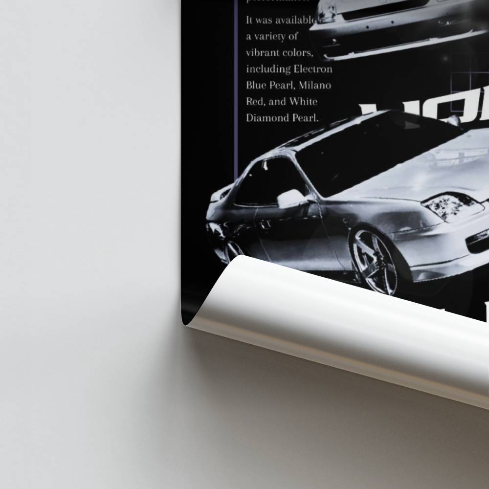 Poster CBR Fireblade Vintage