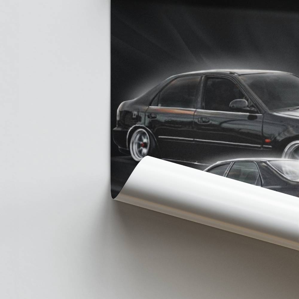 Poster Honda Civic Style